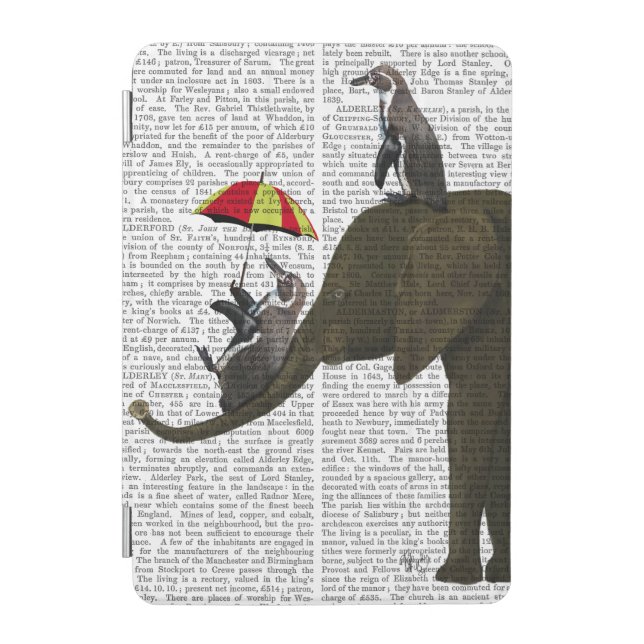 Elephant and Penguin iPad Mini Cover (Front)