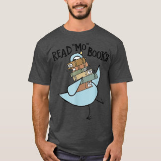 Elephant And Piggie Read Mo books Pigeon T-Shirt