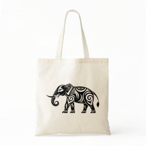 elephant, animal, pachyderm picture tote bag