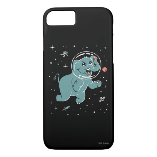 Elephant Animals In Space iPhone 87 Case