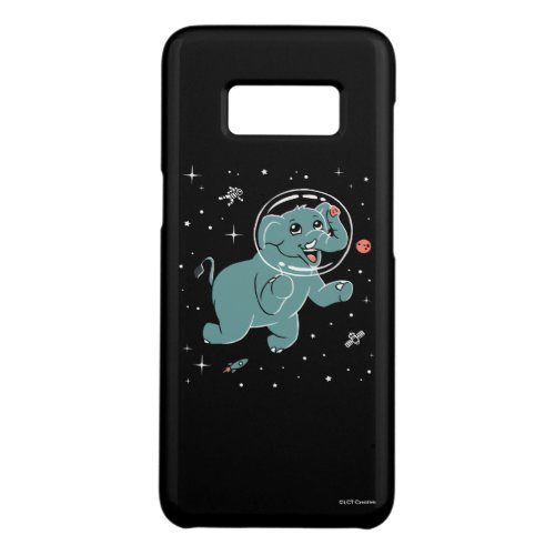 Elephant Animals In Space Case_Mate Samsung Galaxy S8 Case