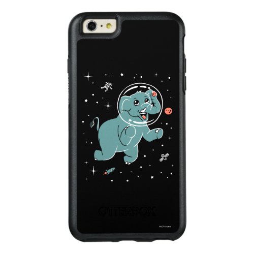 Elephant Animals In Space OtterBox iPhone 66s Plus Case
