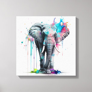 Elephant artwork? canvas print