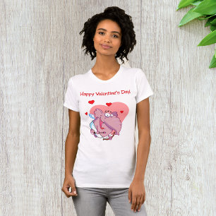 Elephant As Cupid Womens T-Shirt