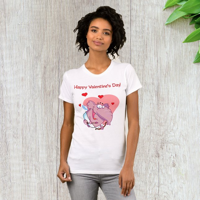 Elephant As Cupid Womens T-Shirt (Creator Uploaded)