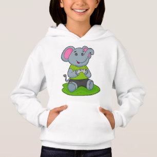 Elephant as Gamer Hoodie