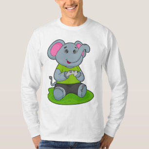 Elephant as Gamer T-Shirt