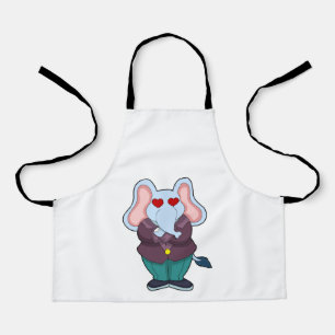 Elephant as Groom with Suit.PNG Apron