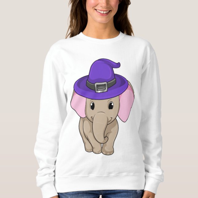 Elephant as Wizard Sweatshirt (Front)