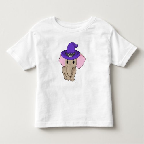 Elephant as Wizard Toddler T_shirt