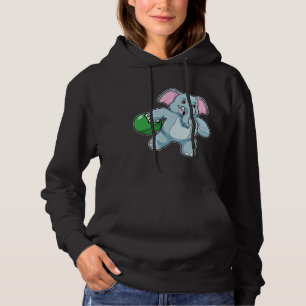 Elephant at Bowling with Bowling ball Hoodie