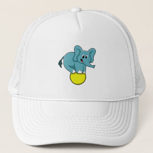 Elephant at Circus Trucker Hat