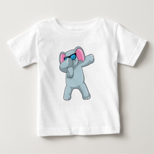 Elephant at Hip Hop Dance Dab Baby T_Shirt