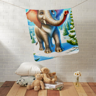 Elephant Baby Blanket