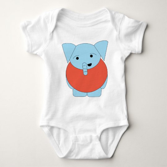 Elephant Baby Bodysuit