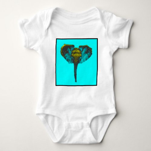 Elephant Baby Bodysuit