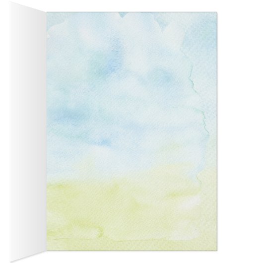 Elephant Baby Boy Shower Thank You Cards (Inside (Right))