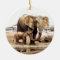 Elephant & Baby Elephant Christmas Ornament