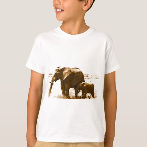Elephant  Baby Elephant T_Shirt