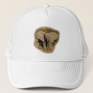 Elephant baby safari hats & peak caps