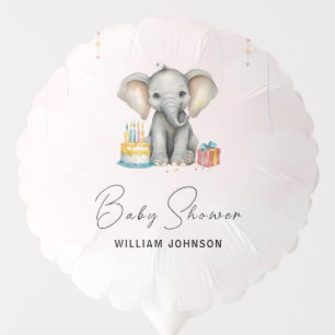 Elephant Baby Shower Balloon
