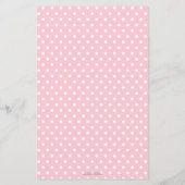 Elephant Baby Shower Bingo Game Activity Girl (Back)