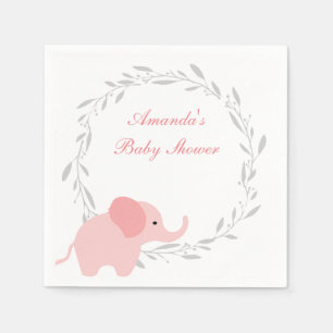 Elephant Baby Shower/Birthday Napkins