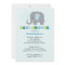 Elephant Baby Shower - Blue