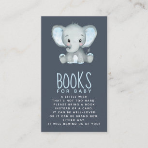  Elephant Baby Shower Books for Baby  Enclosure Ca Card