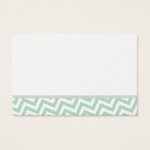 Elephant Baby Shower Bring a Book Mint Green Gray (Back)