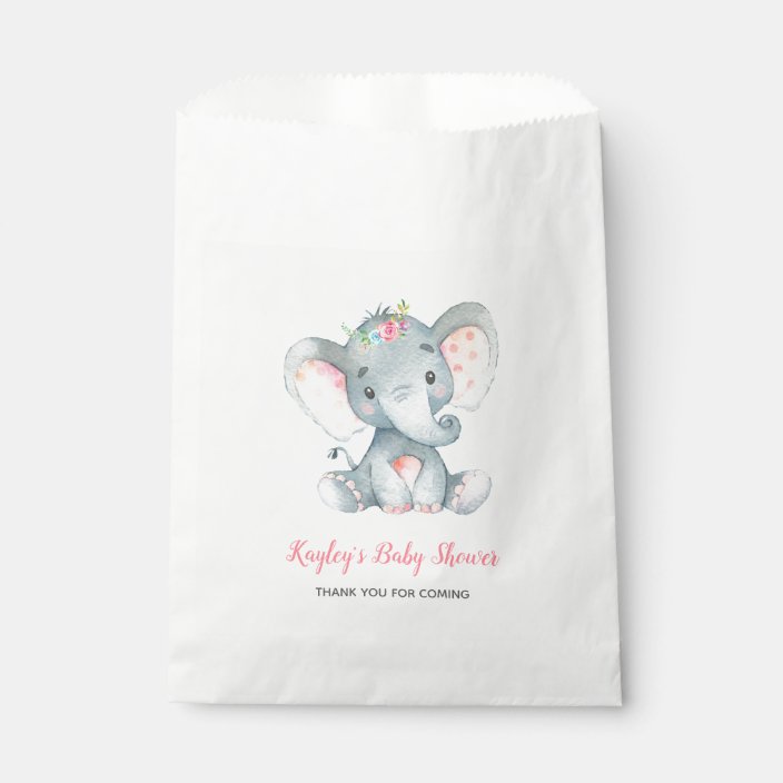 elephant baby shower gift bags