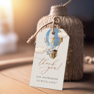 Elephant Baby Shower Gift Tags
