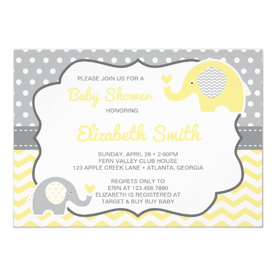 Elephant Baby Shower Invitation Editable Color Invitation Zazzle Com Elephant Baby Shower Invitation Editable Color Invitation Zazzle Com