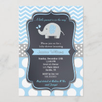 Elephant Baby Shower Invitations