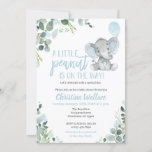 Elephant Baby Shower Invitations For A Boy at Zazzle