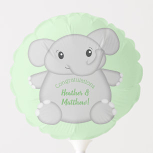 Elephant Baby Shower Safari Balloon