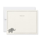 Elephant Baby Shower Thank You Note Card