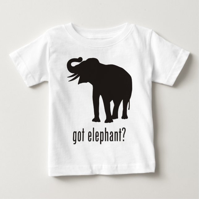 Elephant Baby T-Shirt (Front)