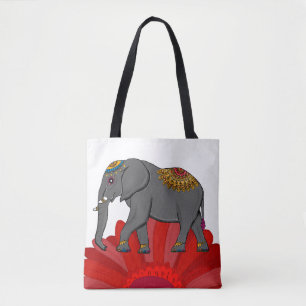 Elephant bags. tote bag