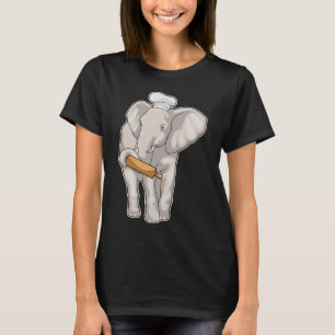 Elephant Baker Rolling pin T-Shirt