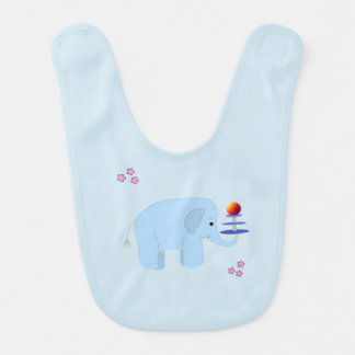 Elephant Balancing Act Bib