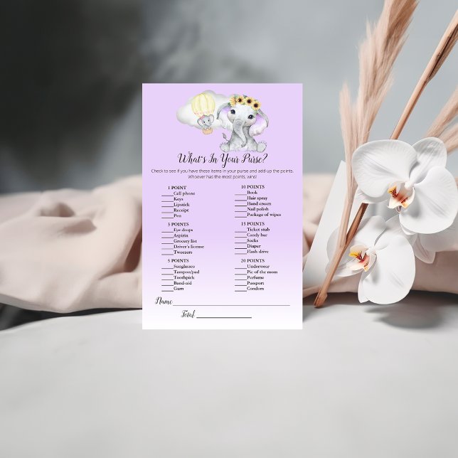 Elephant Balloon In Your Purse Purple Baby Game (Creator Uploaded)