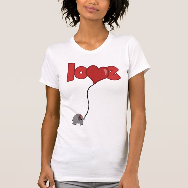 Elephant Balloon T-Shirt (Front)