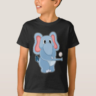 Elephant Baseball Sports T-Shirt