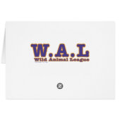Elephant Baseball Star Cards (Back Horizontal)