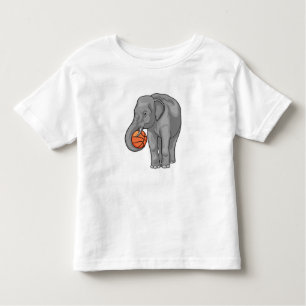 Elephant Basketball player Basketball Toddler T-shirt