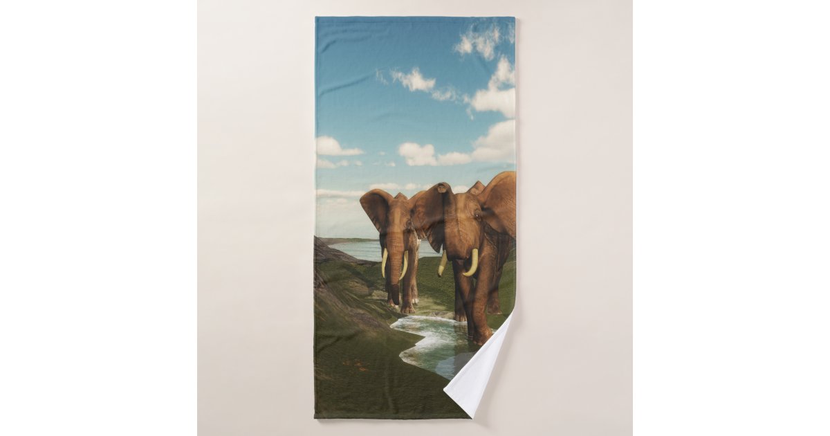 Elephant Bath Towel Set Zazzle
