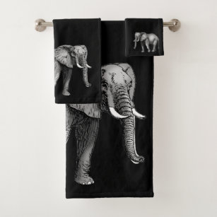 elephant bathroom decor