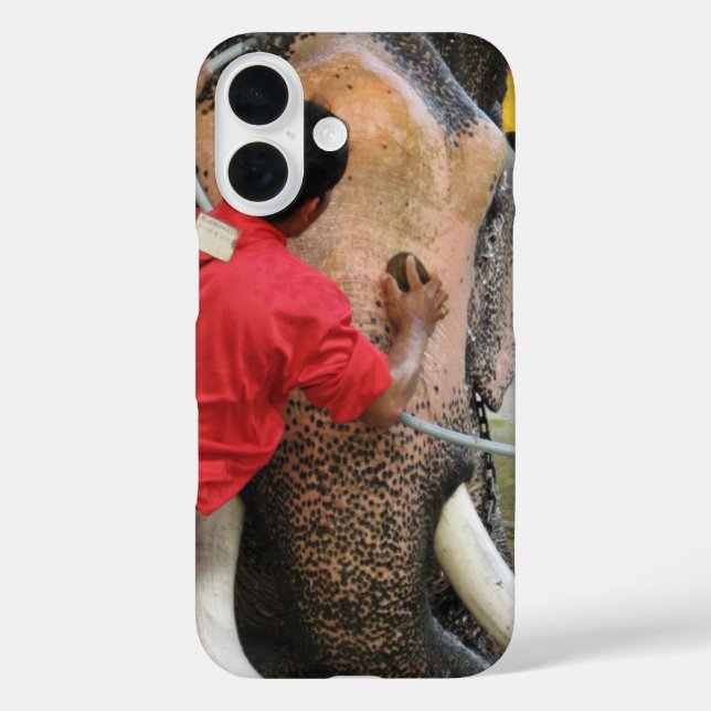 Elephant Bathtime ... Ayutthaya, Thailand Case-Mate iPhone Case (Back)