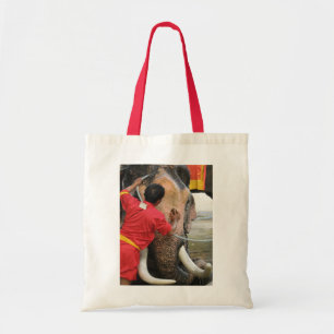 Elephant Bathtime ... Ayutthaya, Thailand Tote Bag